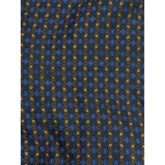 ELIZABETH AND JAMES Womens Jacquard Dion Slim Cropped Pants Blue & Red sz 4 - Picture 6 of 10